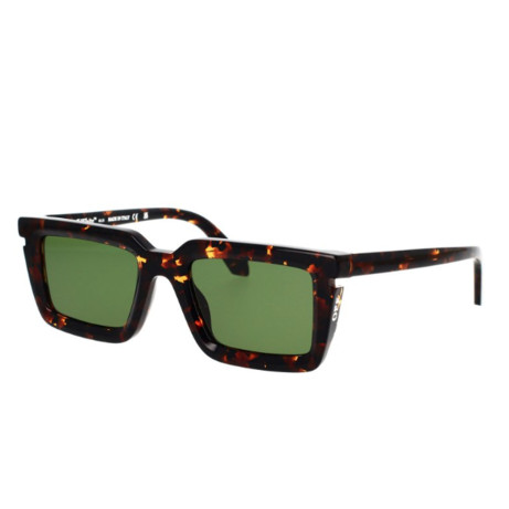 Occhiali sole uomo donna Luxury Off White OERI113 TUCSON 6055 havana nuova collezione 2
