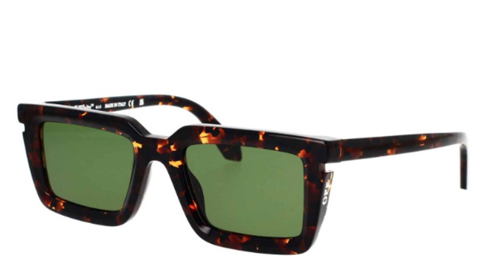 Occhiali da sole uomo donna Luxury Off White OERI113 TUCSON 6055 havana nuova collezione