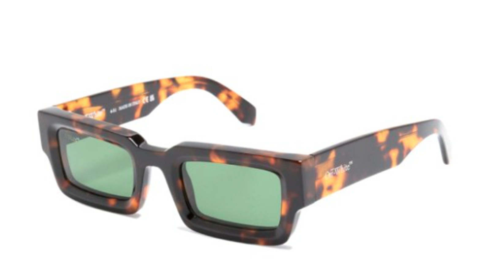 Occhiali sole uomo donna Luxury Off White OERI089 LECCE 6055 havana nuova collezione