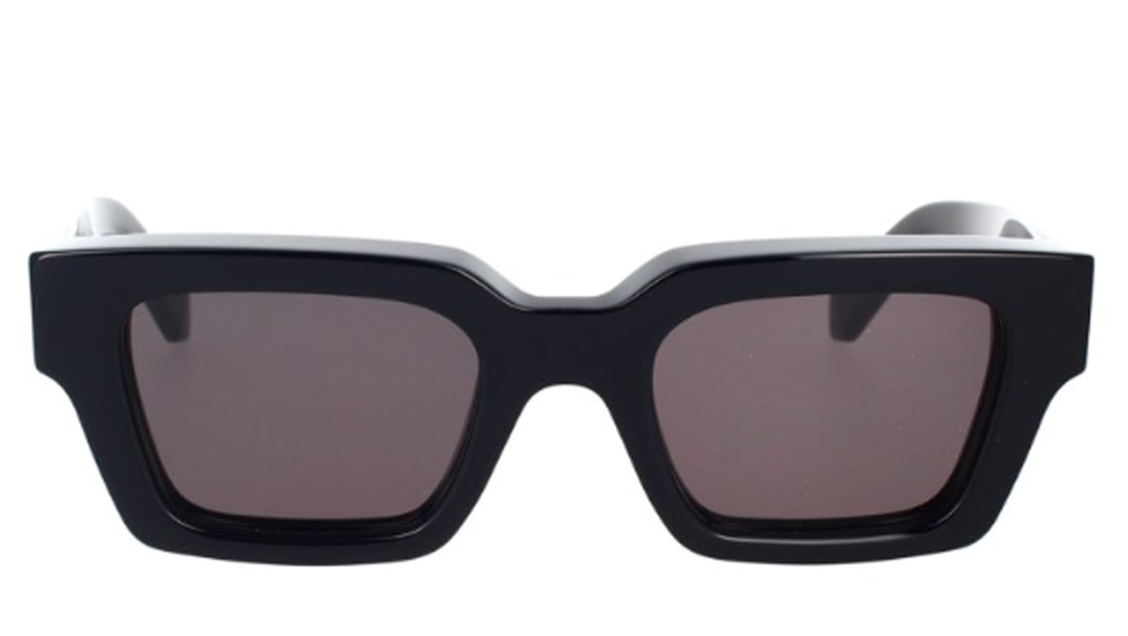 Occhiali da sole uomo donna Luxury Off White OERI126 VIRGIL 1007 black dark grey nuova collezione