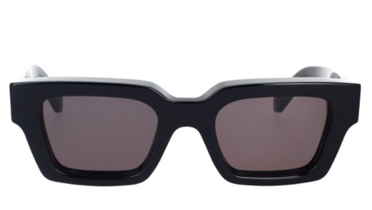 Occhiali da sole uomo donna Luxury Off White OERI126 VIRGIL 1007 black dark grey nuova collezione