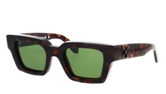 Occhiali da sole uomo donna Luxury Off White OERI126 VIRGIL 6055 havana nuova collezione