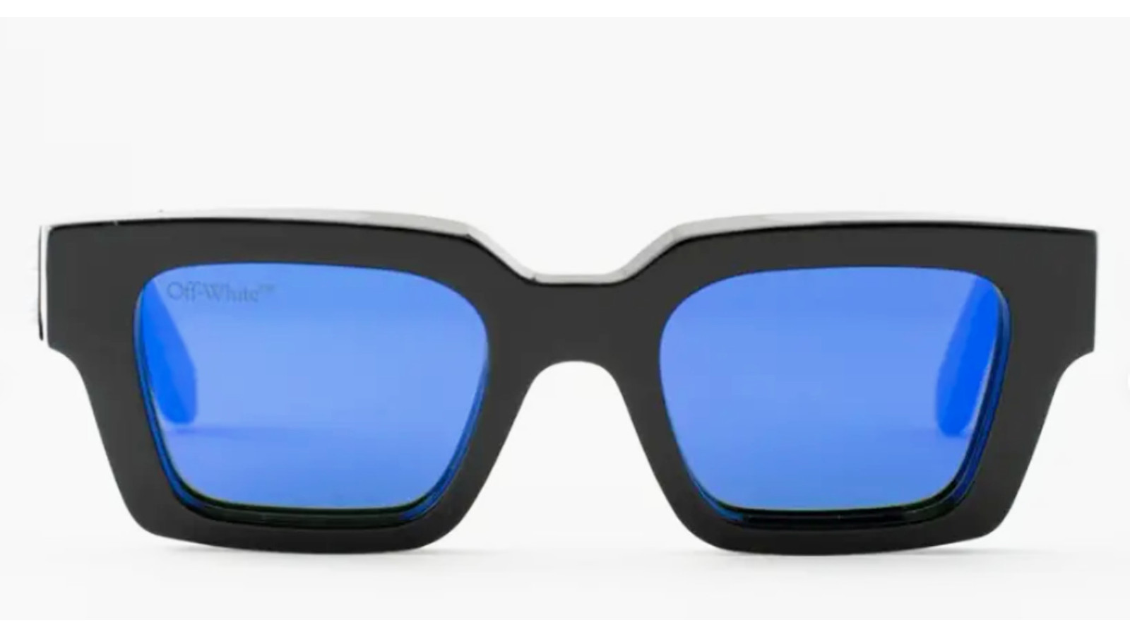 Occhiali sole uomo donna Luxury Off White OERI022 VIRGIL 1045 black nuova collezione