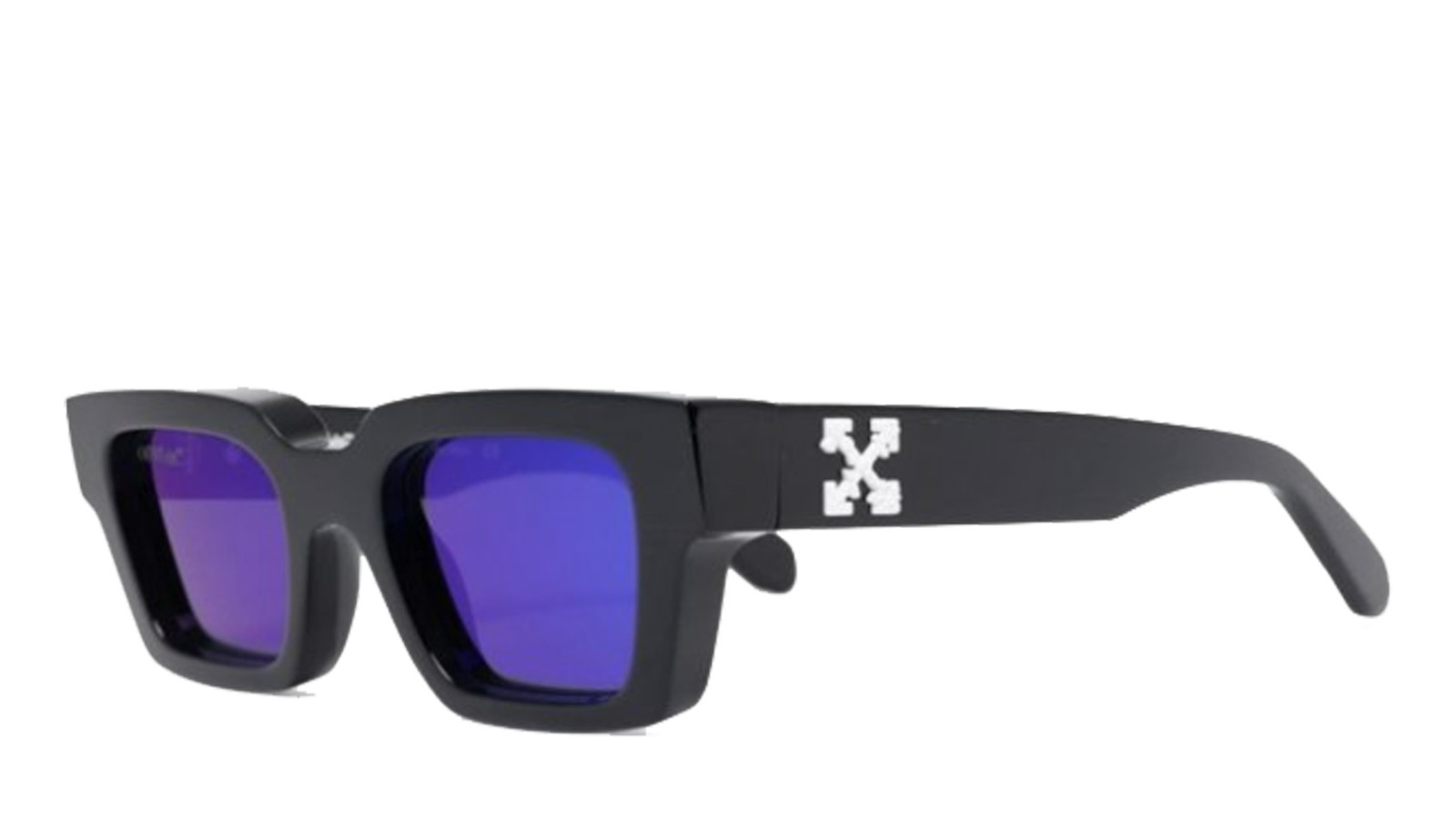 Occhiali sole uomo donna Luxury Off White OERI022 VIRGIL 1045 black nuova collezione