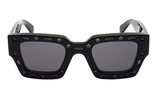 Occhiali sole uomo donna Luxury Off White OERI026 MERCER 1007 black nuova collezione