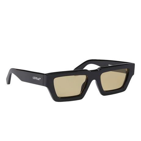 Occhiali sole uomo donna Luxury Off White OERI129 MANCHESTER 1018 black nuova collezione 2