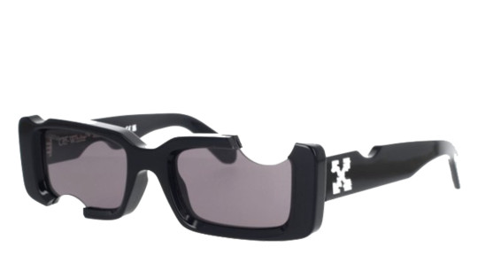 Occhiali da sole uomo donna Luxury Off White OERI006 CADY 1007 black nuova collezione