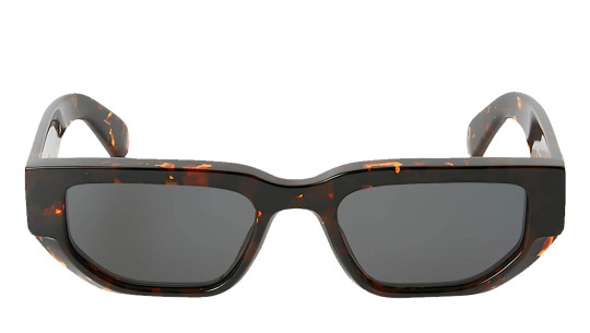 Occhiali sole uomo donna Luxury Off White OERI115 GREELEY 6007 havana nuova collezione