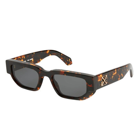 Occhiali sole uomo donna Luxury Off White OERI115 GREELEY 6007 havana nuova collezione 2