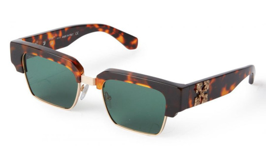 Occhiali da sole uomo donna Luxury Off White OERI024 WASHINGTON 6055 havana gold nuova collezione Occhiali da sole uomo donna Luxury Off White OERI024 WASHINGTON 6055 havana gold nuova collezione