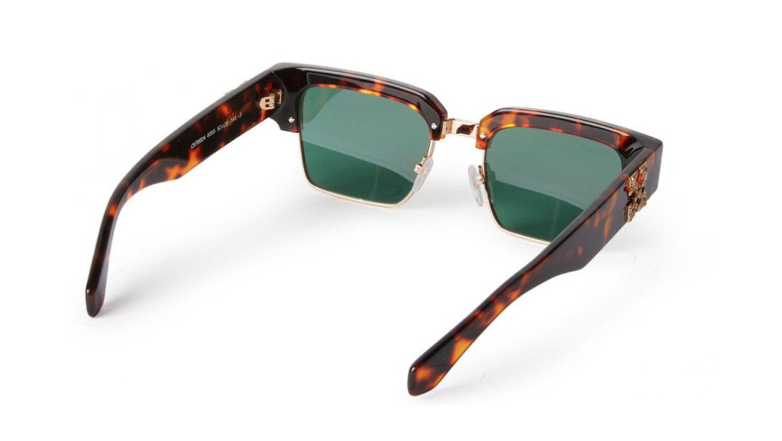 Occhiali da sole uomo donna Luxury Off White OERI024 WASHINGTON 6055 havana  gold nuova collezione