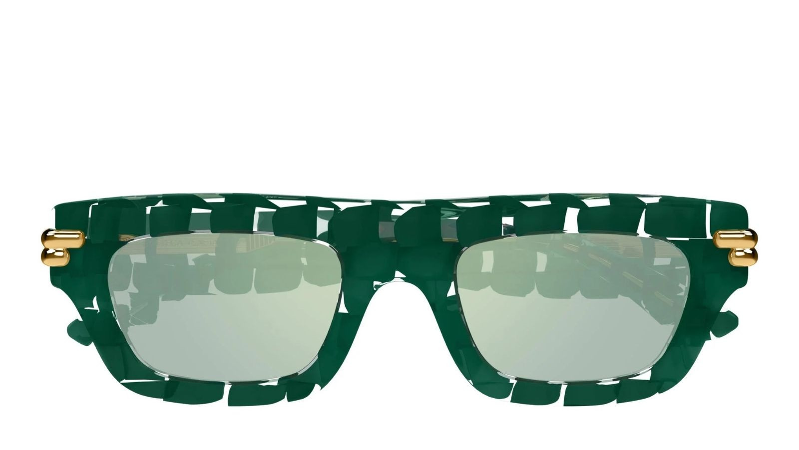 Occhiali sole uomo donna Luxury Bottega Veneta BV1321S 003 green green green nuova collezione