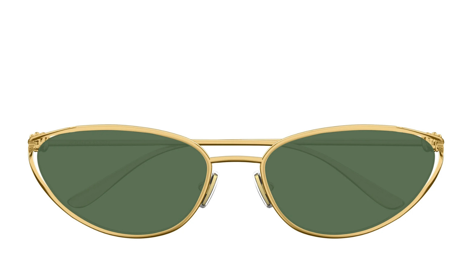 Occhiali da sole donna Luxury Bottega Veneta BV1330S 004 gold gold green nuova collezione