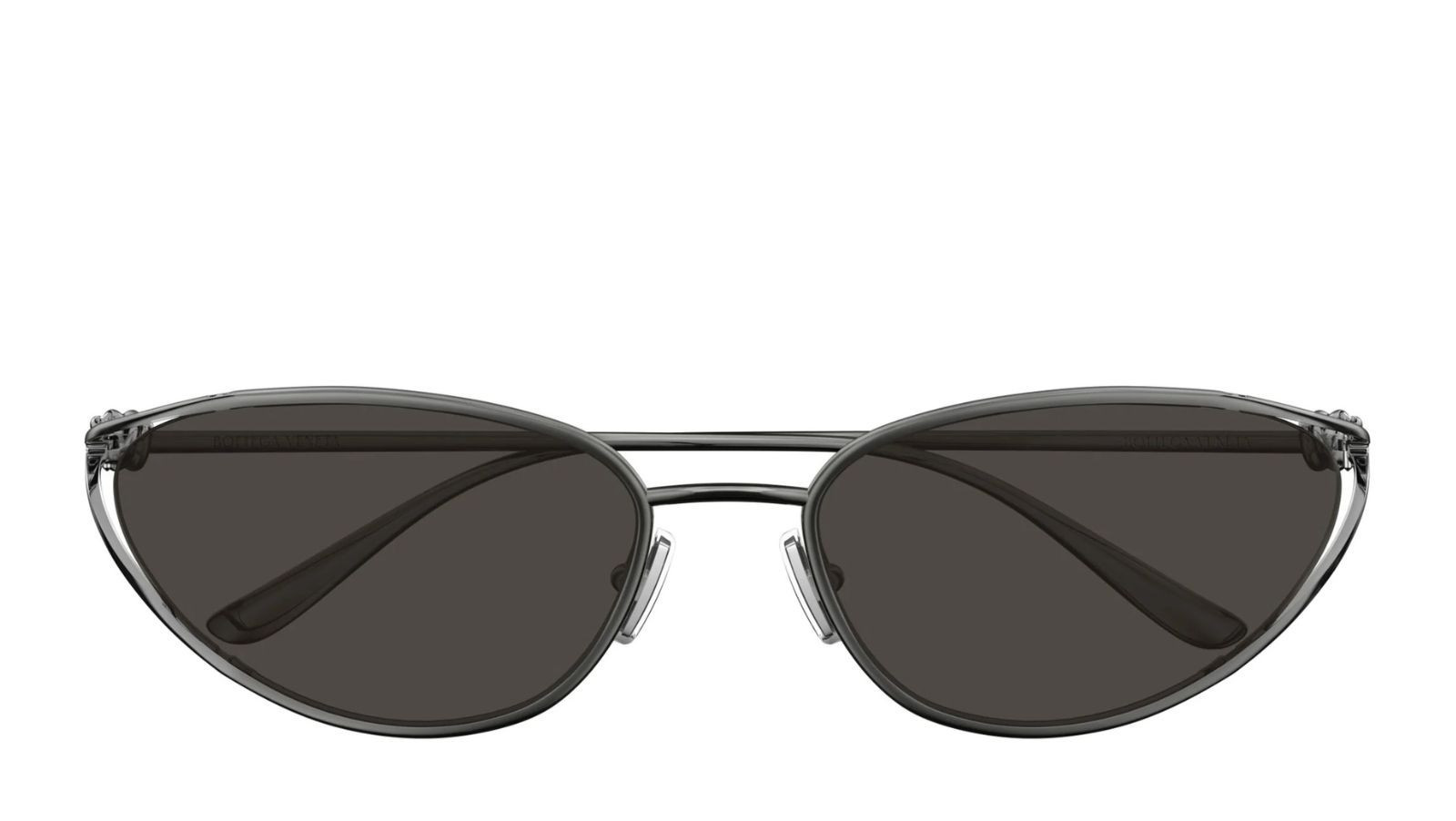 Occhiali da sole donna Luxury Bottega Veneta BV1330S 001 ruthenium ruthenium g nuova collezione