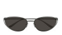 Luxury Bottega Veneta BV1330S 001 ruthenium ruthenium g women's sunglasses new collection