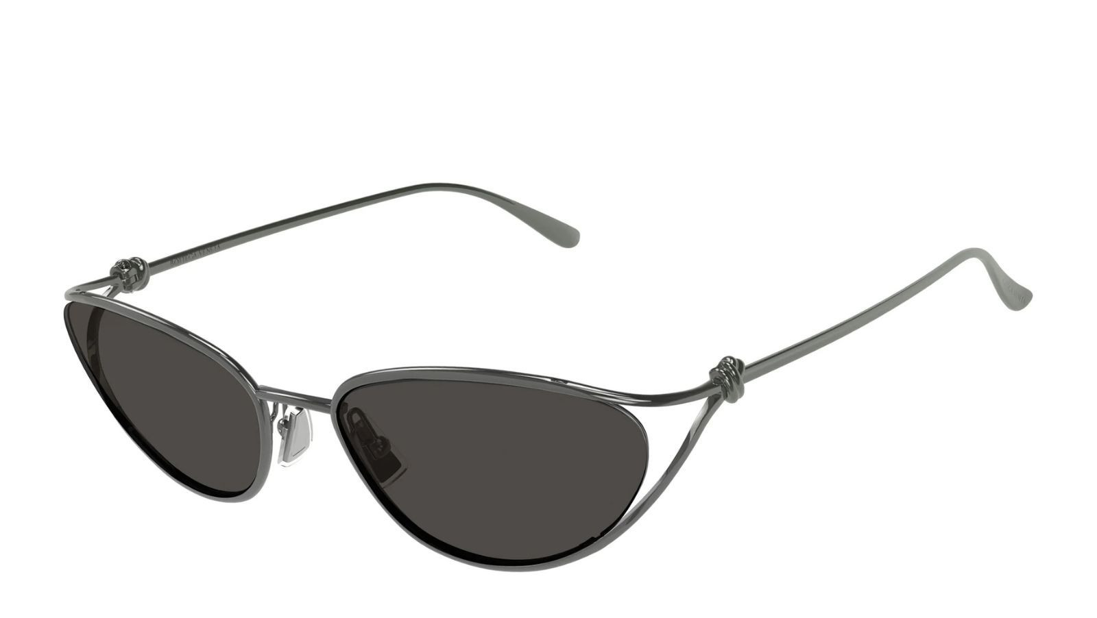 Occhiali da sole donna Luxury Bottega Veneta BV1330S 001 ruthenium ruthenium g nuova collezione