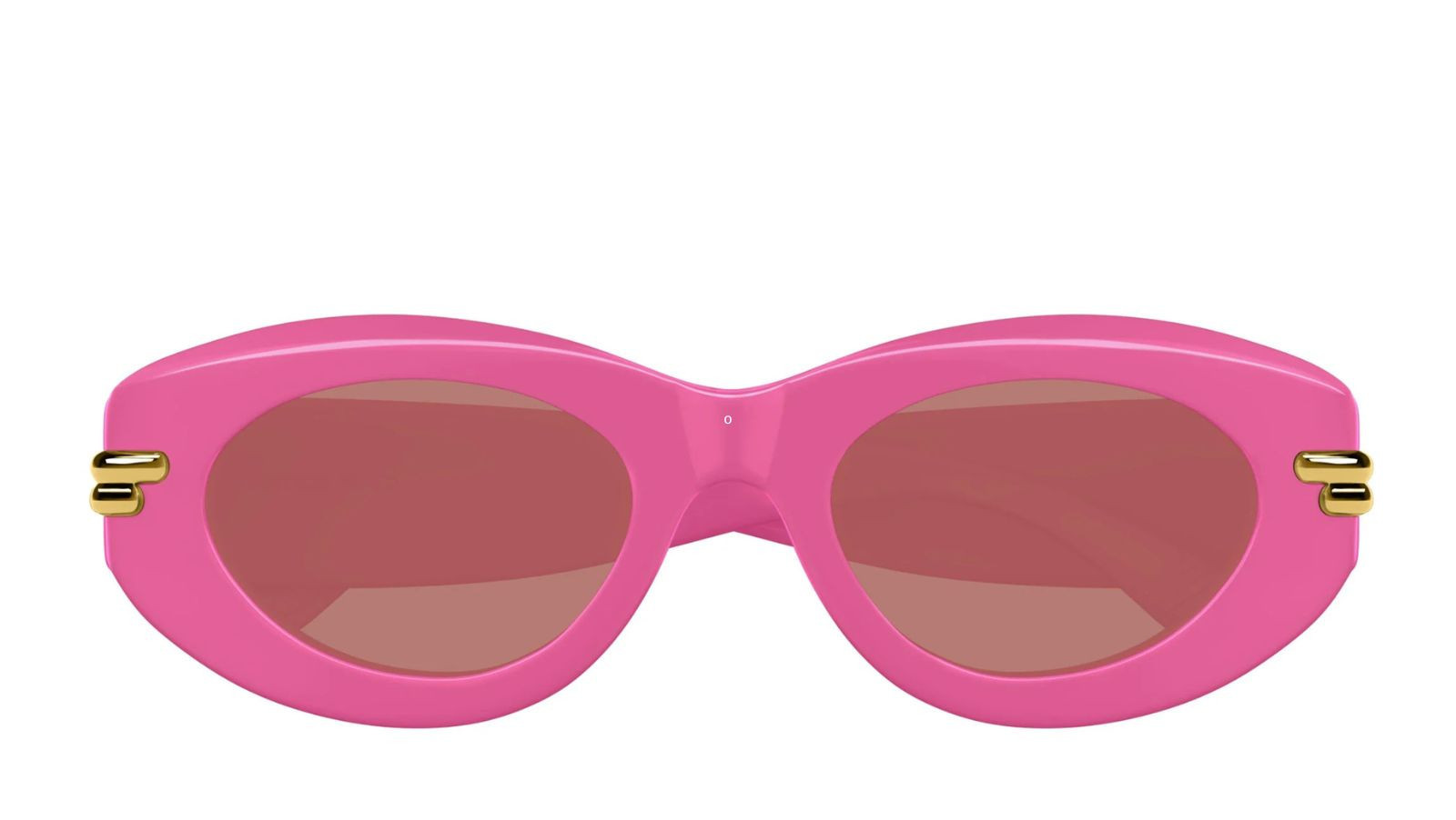 Luxury Bottega Veneta BV1322S 004 fuchsia fuchsia red sunglasses new collection