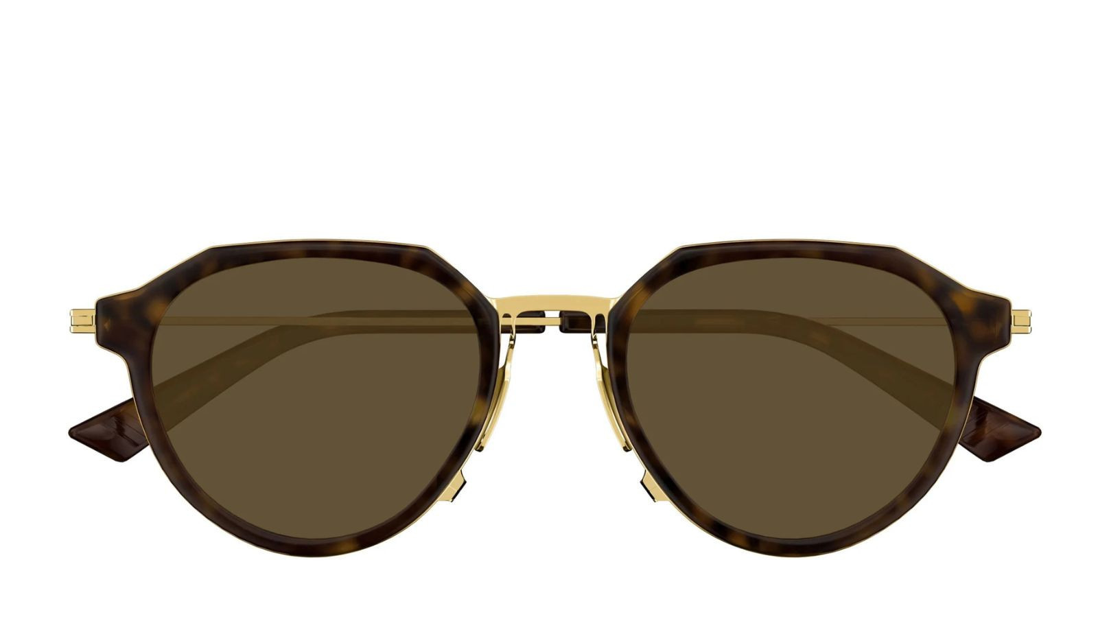 Occhiali sole uomo donna Luxury Bottega Veneta BV1331S 002 havana gold brown nuova collezione