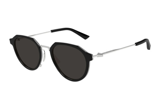 Occhiali da sole uomo donna Luxury Bottega Veneta BV1331S 001 black silver grey nuova collezione