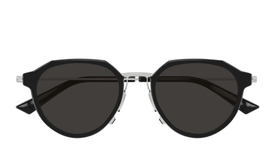 Occhiali da sole uomo donna Luxury Bottega Veneta BV1331S 001 black silver grey nuova collezione