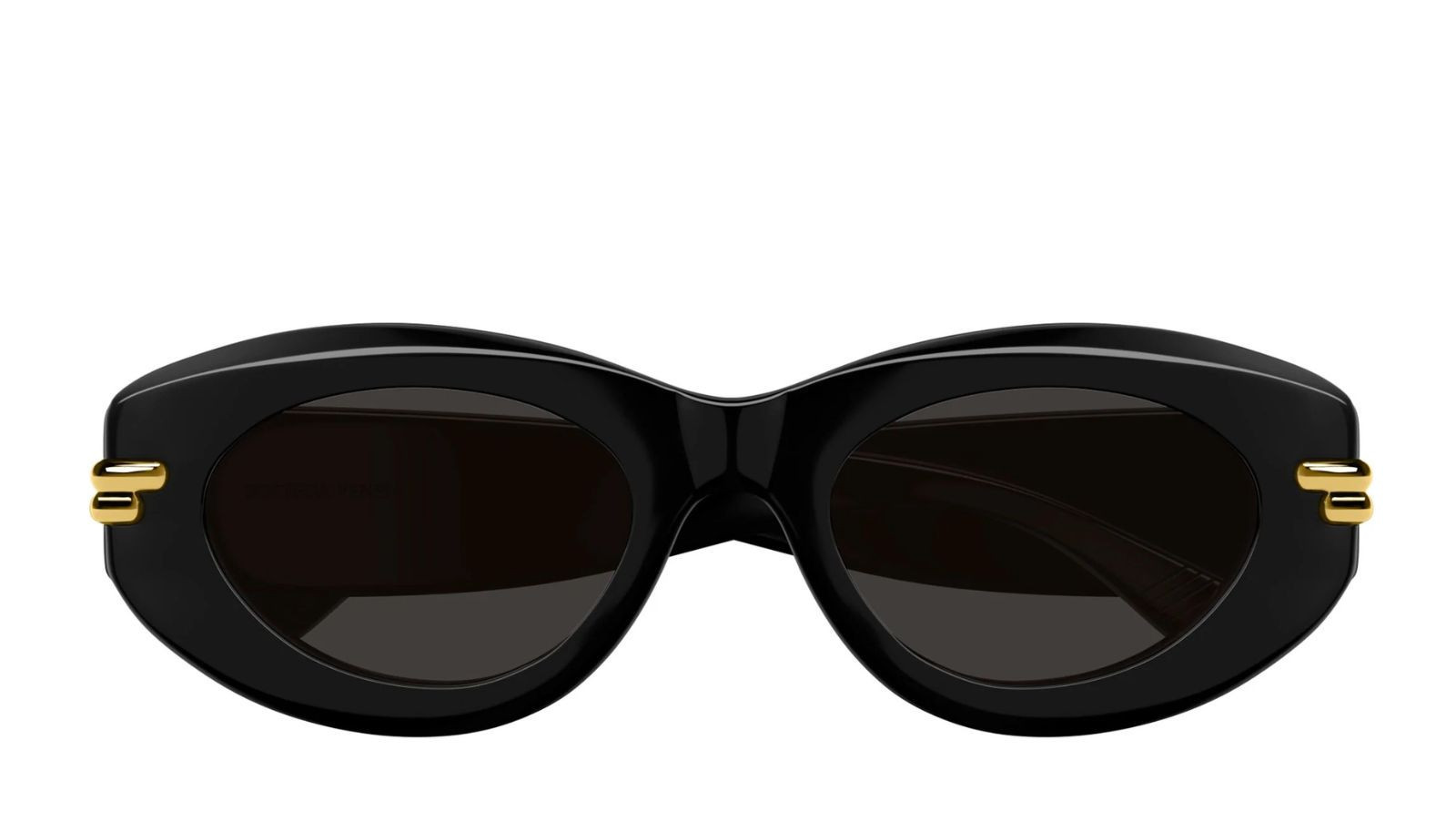 Luxury Bottega Veneta BV1322S 001 women's sunglasses black black grey new collection