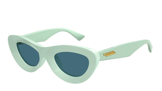 Occhiali da sole donna Luxury Bottega Veneta BV1325S 004 green green green nuova collezione