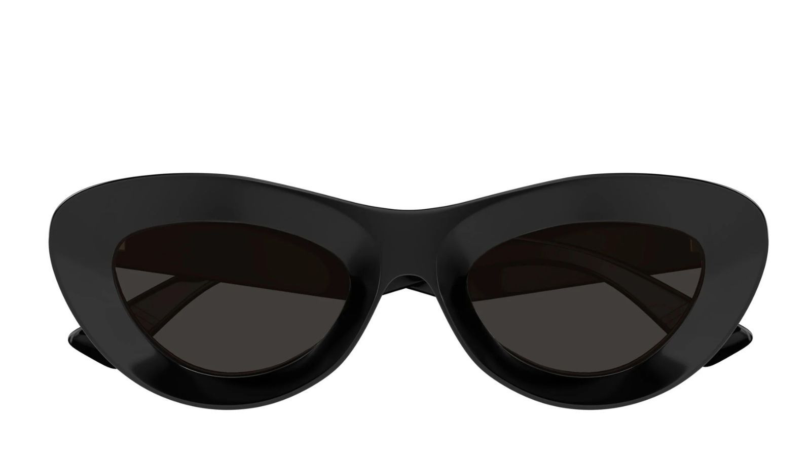 Luxury Bottega Veneta BV1325S 001 women's sunglasses black black grey new collection