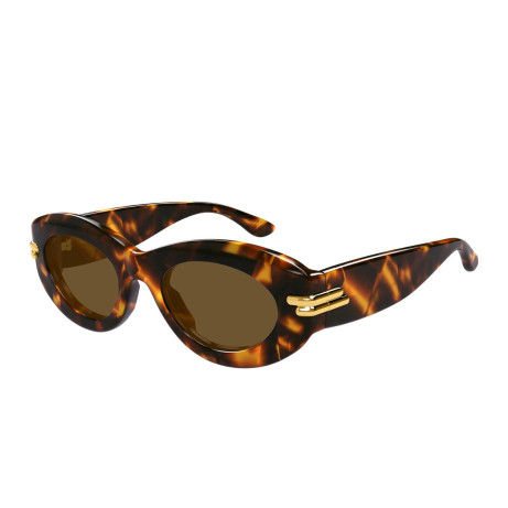 Women's Sunglasses Luxury Bottega Veneta BV1322S 002 havana havana brown new collection 2