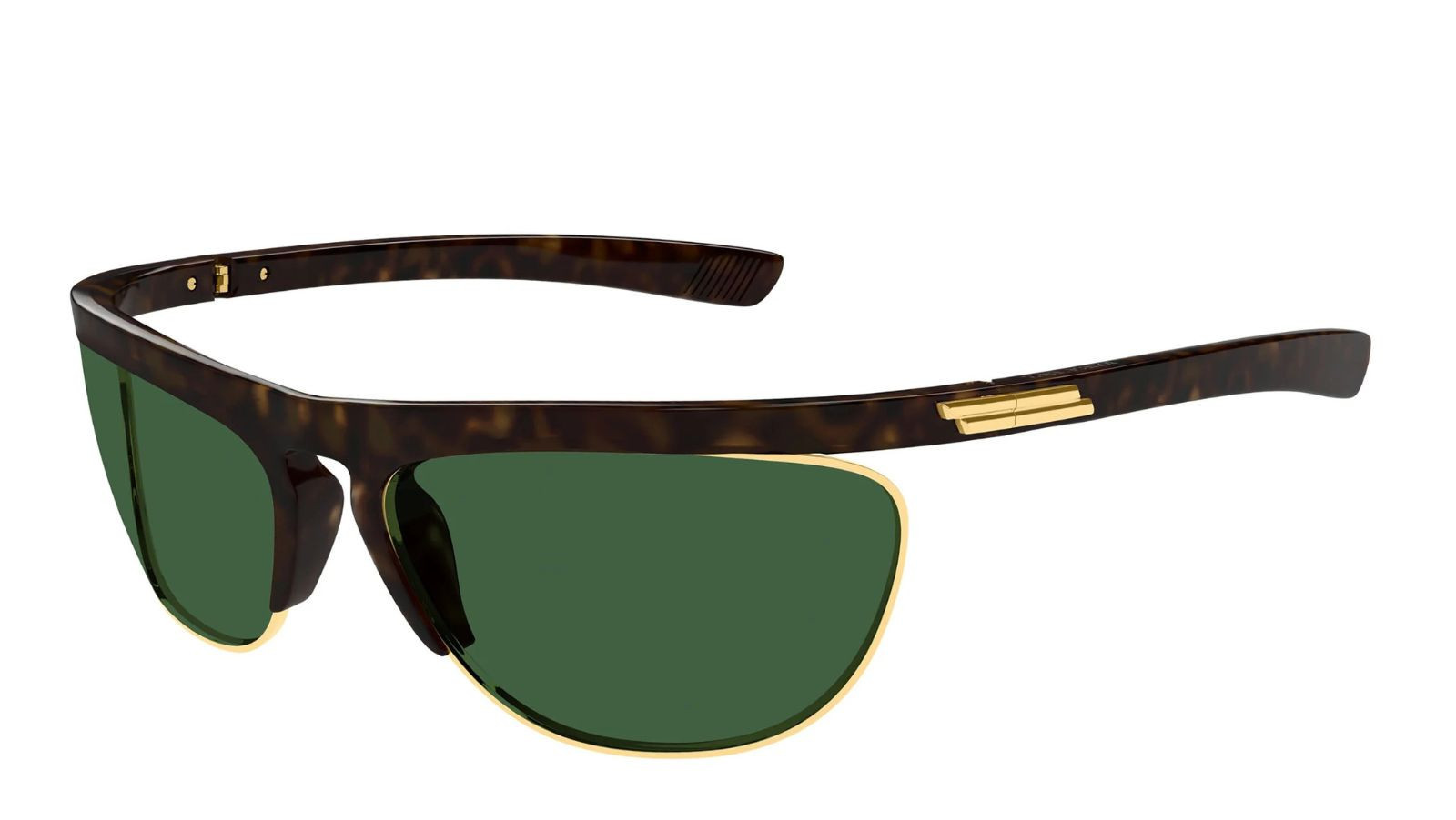 Occhiali da sole uomo donna Luxury Bottega Veneta BV1348S 002 havana havana green nuova collezione