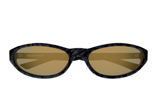 Occhiali sole uomo donna Luxury Balenciaga BB0007S 010 black black gold nuova collezione