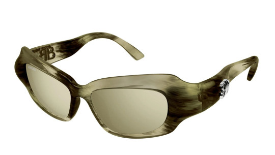 Occhiali da sole donna Luxury Balenciaga BB0354S 003 havana havana bronze nuova collezione