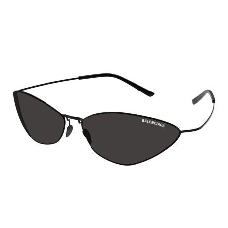 Occhiali da sole uomo donna Luxury Balenciaga BB0350S 001 black black grey nuova collezione 2