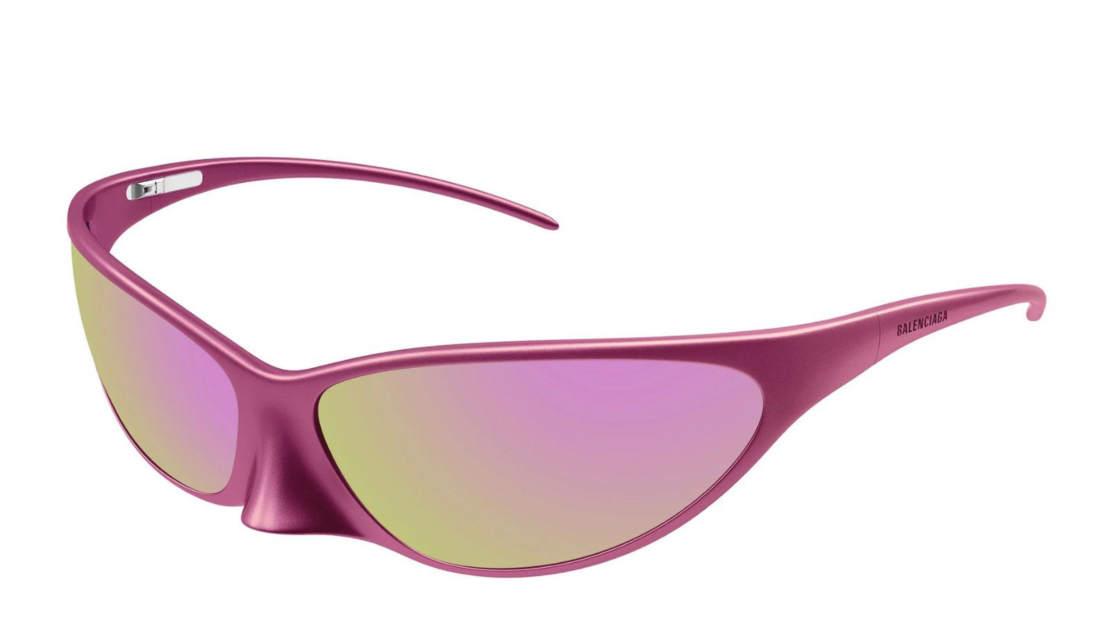 Occhiali sole uomo donna Luxury Balenciaga BB0349S 007 pink pink pink nuova collezione