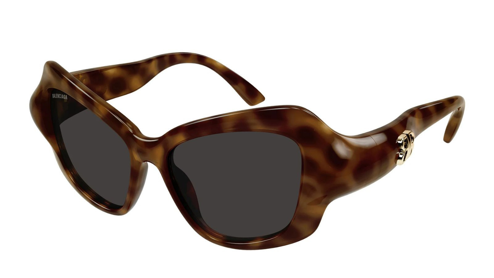 Luxury Balenciaga BB0353S 002 havana grey women's sunglasses new collection