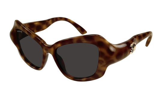 Luxury Balenciaga BB0353S 002 havana grey women's sunglasses new collection