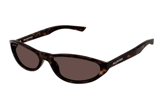 Occhiali sole uomo donna Luxury Balenciaga BB0007S 013 havana havana brown nuova collezione
