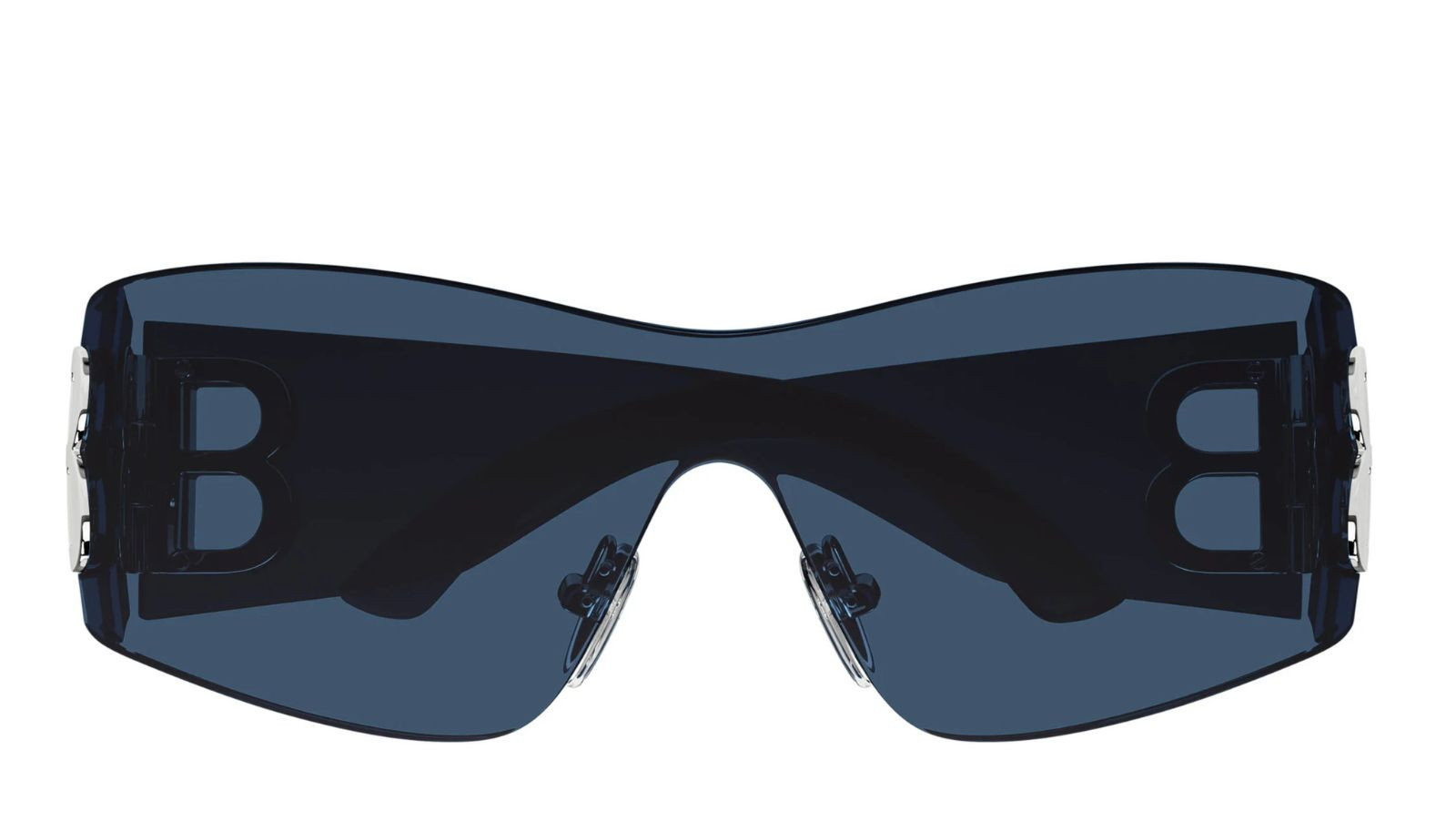 Luxury Balenciaga BB0359S 002 women's sunglasses blue blue blue new collection