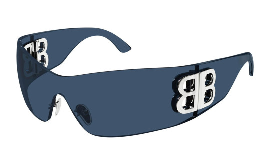 Luxury Balenciaga BB0359S 002 women's sunglasses blue blue blue new collection