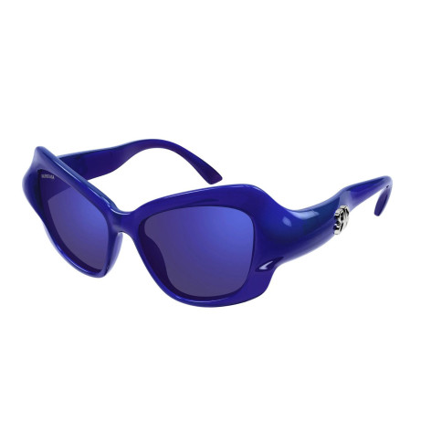 Luxury Balenciaga BB0353S 004 blue blue violet women's sunglasses new collection 2