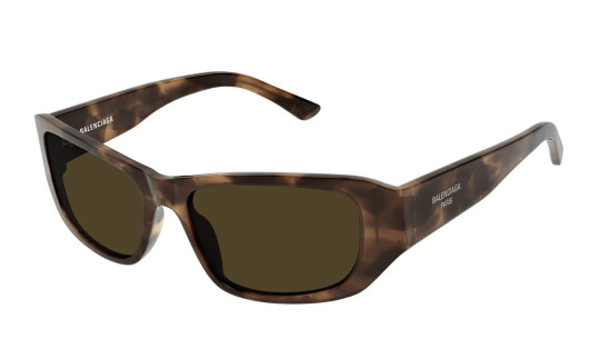 Occhiali sole uomo donna Luxury Balenciaga BB0365S 002 havana havana brown nuova collezione