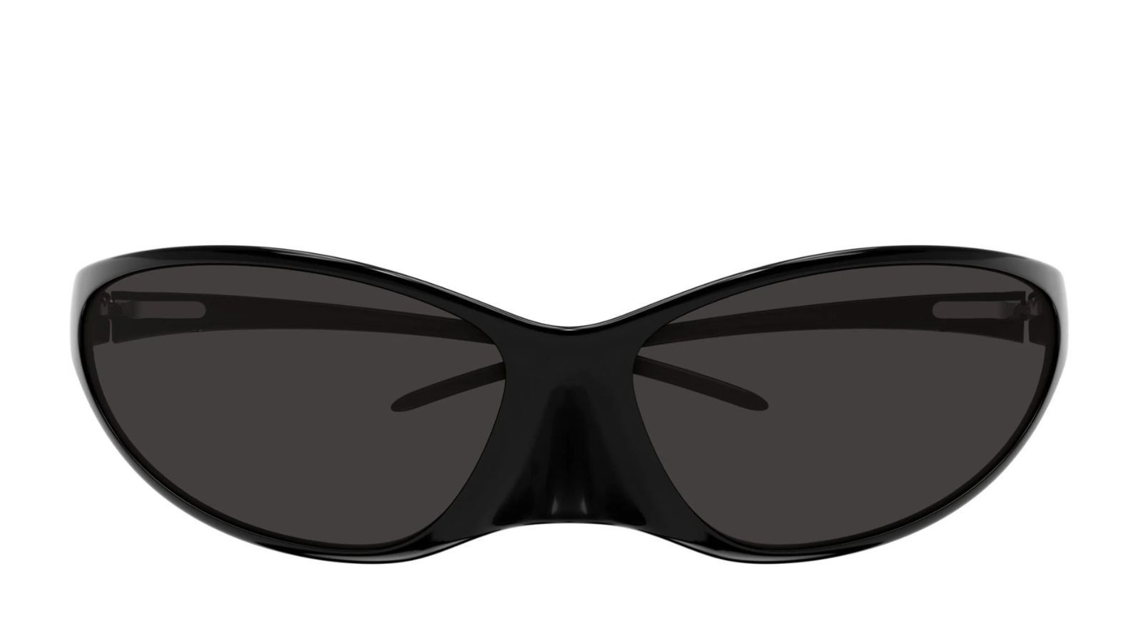 Occhiali da sole uomo donna Luxury Balenciaga BB0349S 001 black black grey nuova collezione