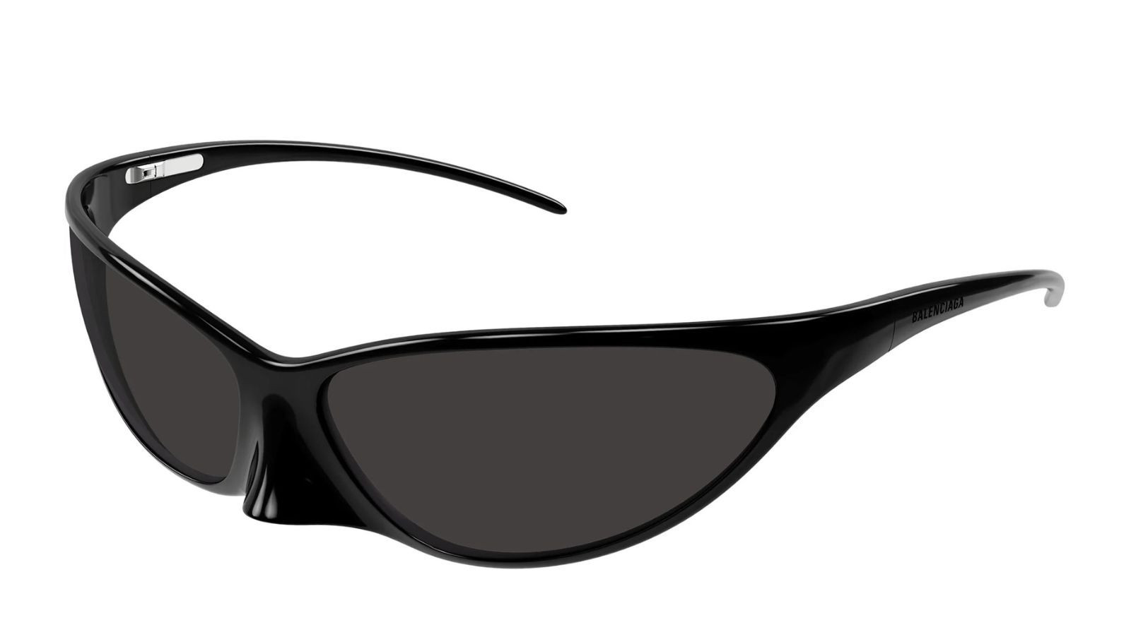 Occhiali da sole uomo donna Luxury Balenciaga BB0349S 001 black black grey nuova collezione