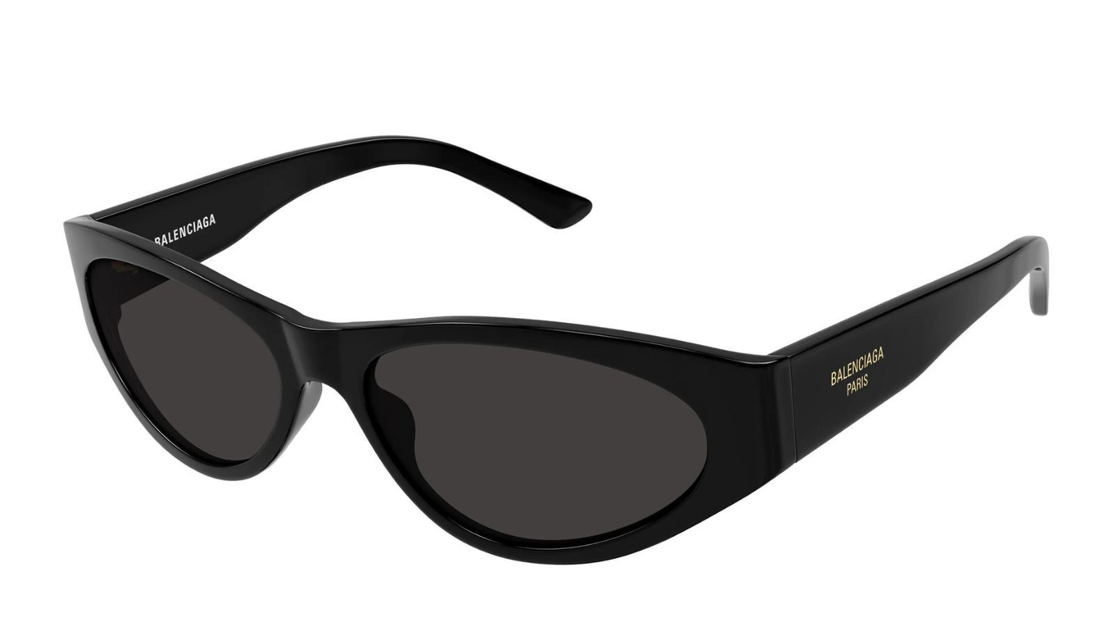 Luxury Balenciaga BB0367S 001 women's sunglasses black black grey new collection