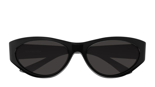 Luxury Balenciaga BB0367S 001 women's sunglasses black black grey new collection