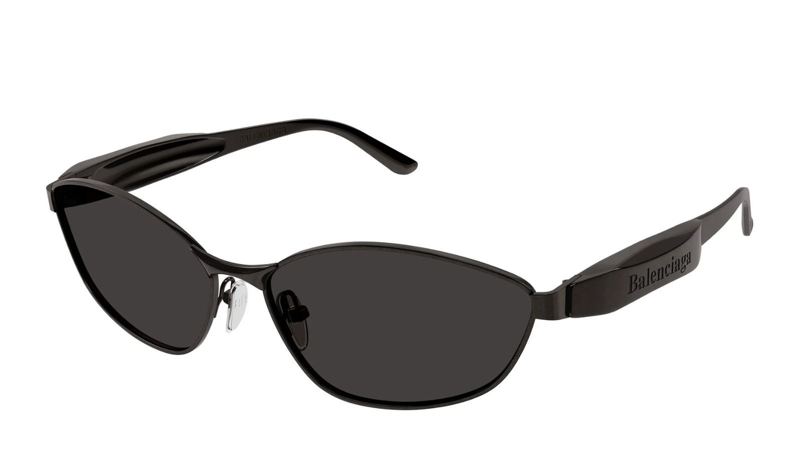 Luxury Balenciaga BB0356S 001 grey grey grey sunglasses new collection