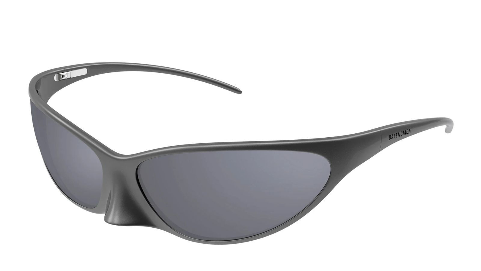 Occhiali sole uomo donna Luxury Balenciaga BB0349S 002 grey grey grey nuova collezione