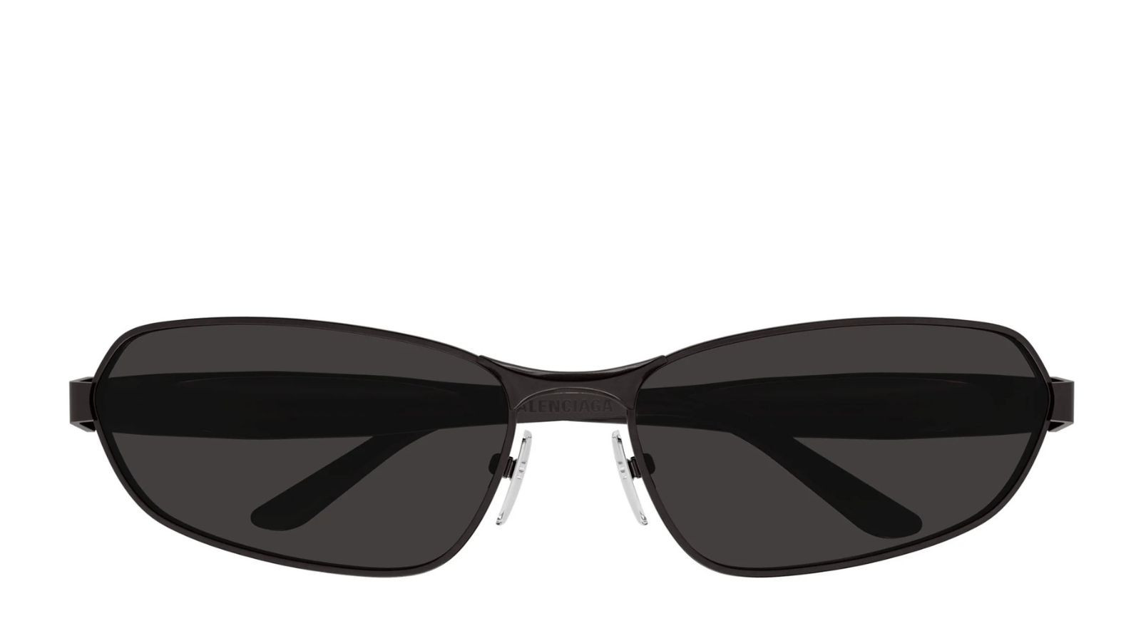 Occhiali da sole uomo donna Luxury Balenciaga BB0355S 001 grey grey grey nuova collezione