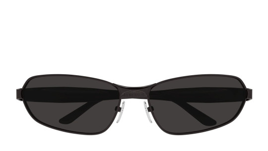 Occhiali sole uomo donna Luxury Balenciaga BB0355S 001 grey grey grey nuova collezione