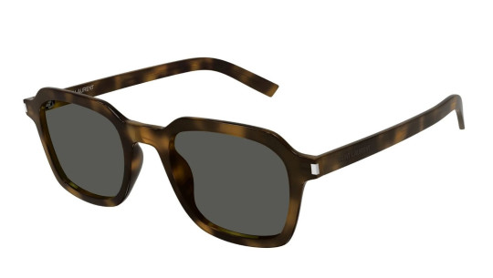 Occhiali sole uomo donna Luxury Saint Laurent SL 715 SLIM 003 havana havana grey nuova collezione