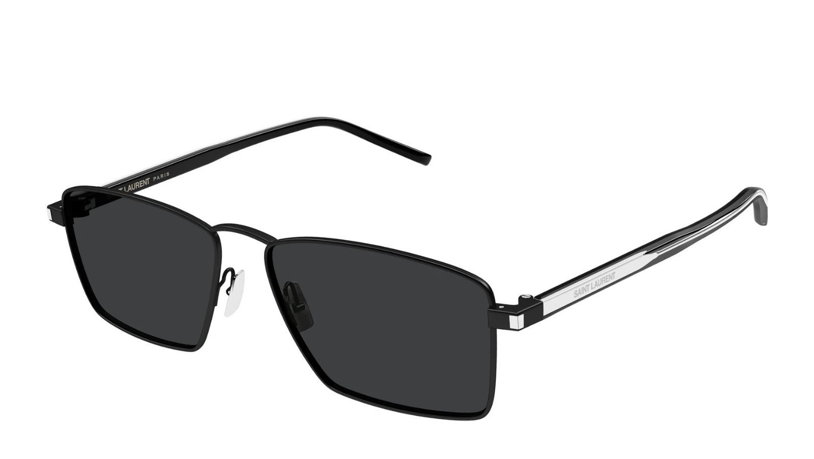 Luxury Saint Laurent SL 700 001 women's sunglasses black crystal black new collection
